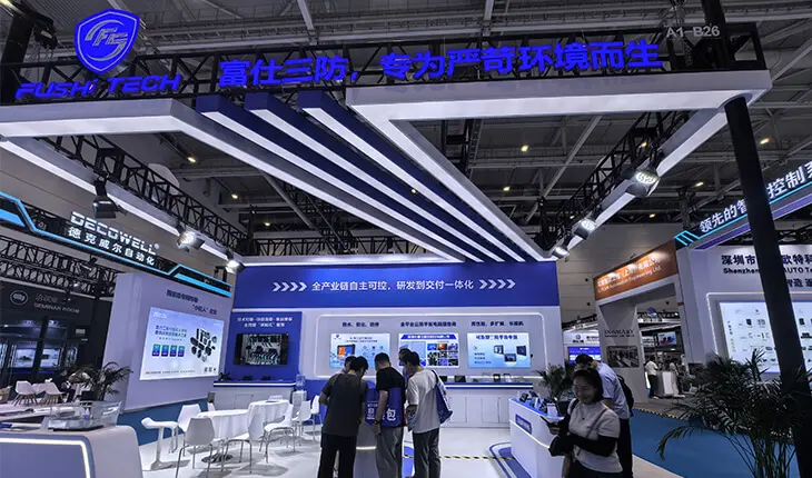 FushiZK prezentuje wytrzymałe tablety na targach IOTE 2025 w Shenzhen